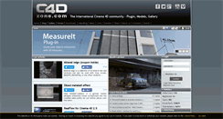 Desktop Screenshot of c4dzone.com
