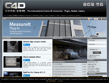 Tablet Screenshot of c4dzone.com